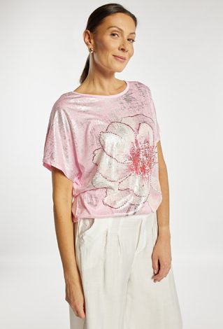 T-shirt z połyskiem