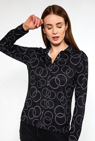 Wzorzysta bluzka damska