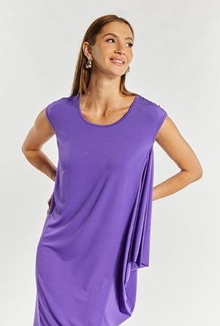 Sukienka damska o luźnym fasonie