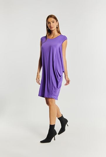 Sukienka damska o luźnym fasonie