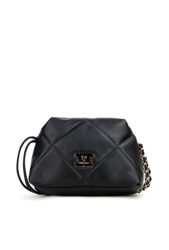 Mała torebka z pikowaniem