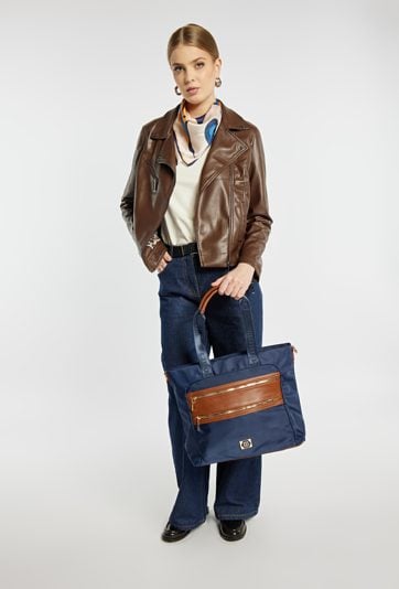 Duża tekstylna torba