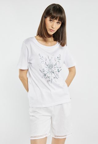 T-shirt z bawełny