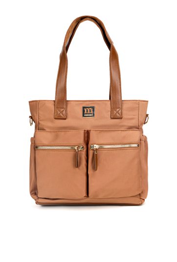 Shopper z kieszeniami