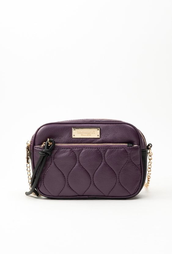 Torba damska crossbody o ciekawej fakturze