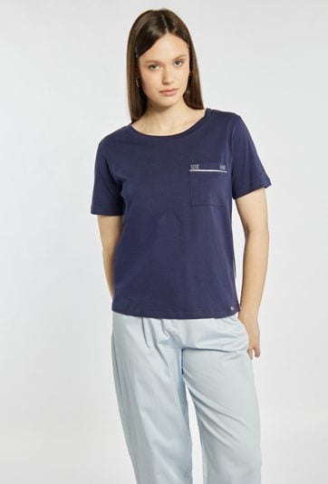 T-shirt z kieszonką