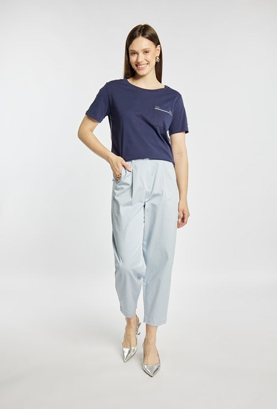 T-shirt z kieszonką