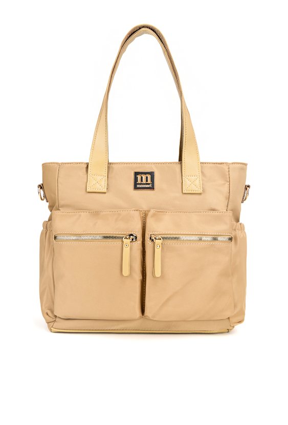 Shopper z kieszeniami