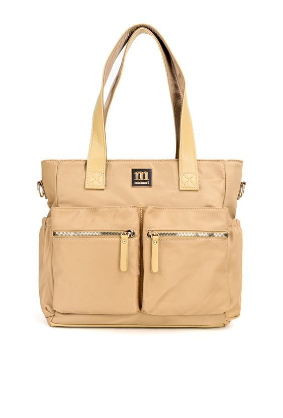 Shopper z kieszeniami