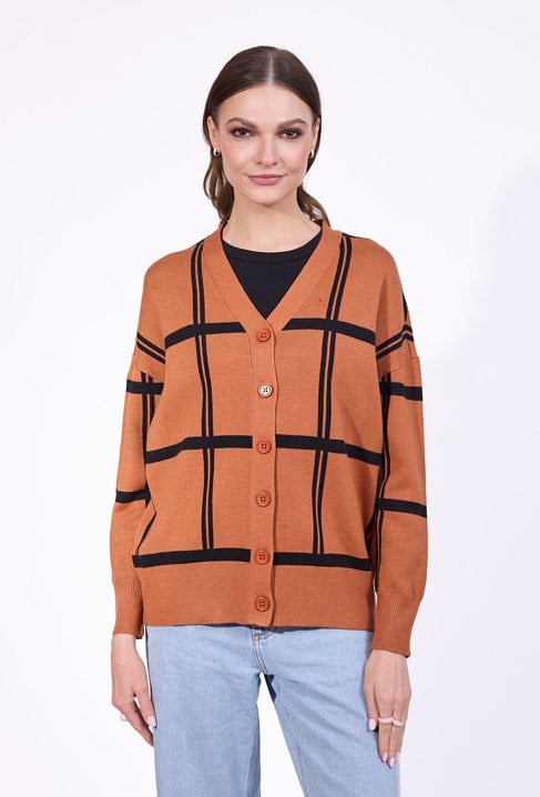 Sweter z wzorem