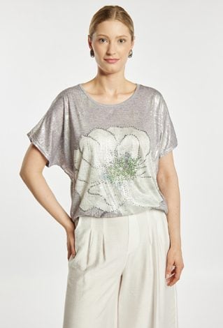 T-shirt z połyskiem