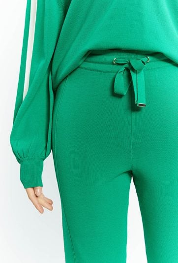 Dzianinowe spodnie damskie