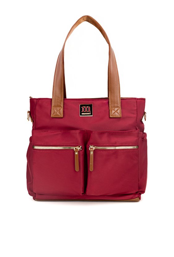 Shopper z kieszeniami