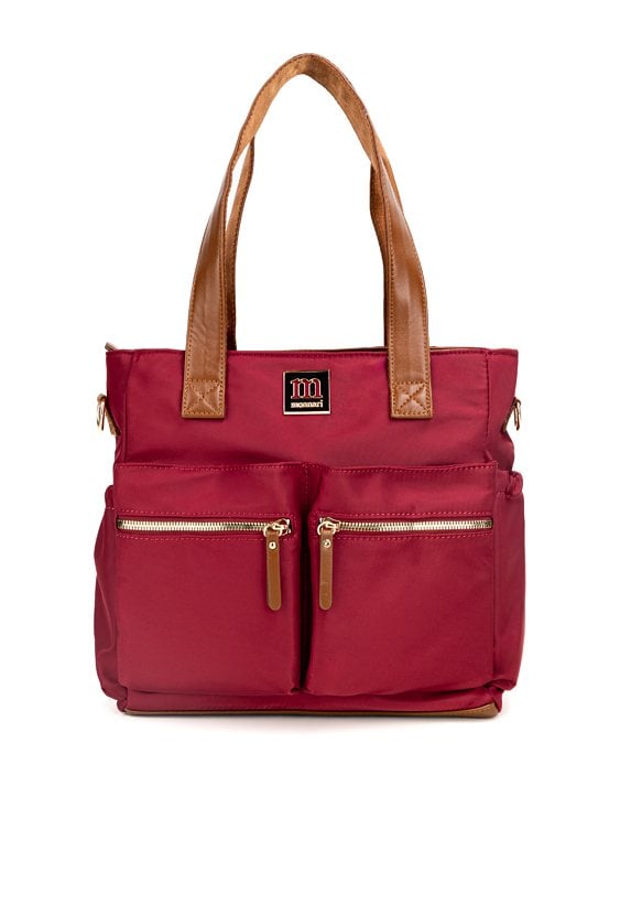 Shopper z kieszeniami