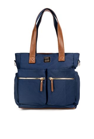 Shopper z kieszeniami