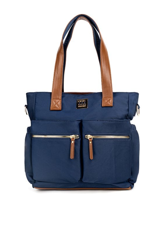 Shopper z kieszeniami