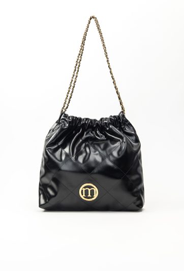 Torba damska typu worek z pikowaniem