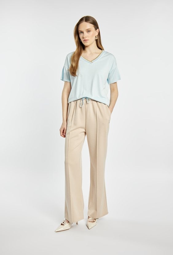 T-shirt damski z modalu