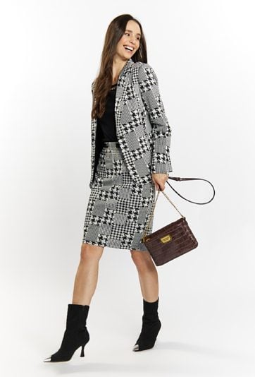 Mała torba damska z printem