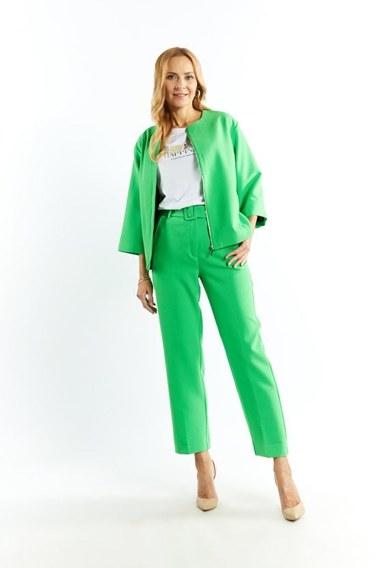 Spodnie damski z paskiem