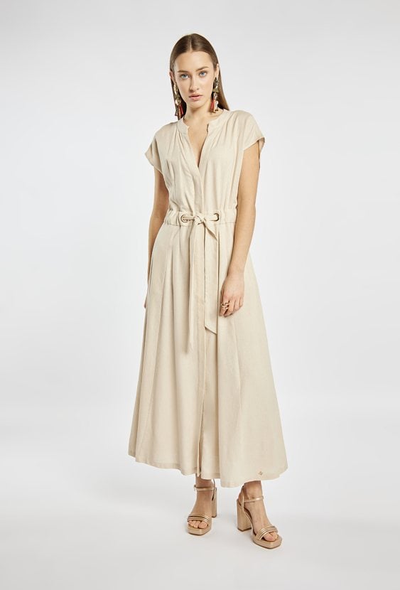 Zwiewna sukienka maxi