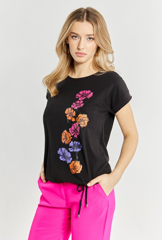 Bawełniany T-shirt damski
