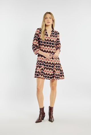 Sukienka damska z wzorem