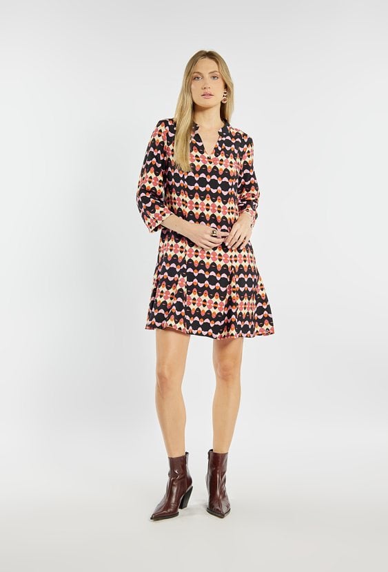 Sukienka damska z wzorem