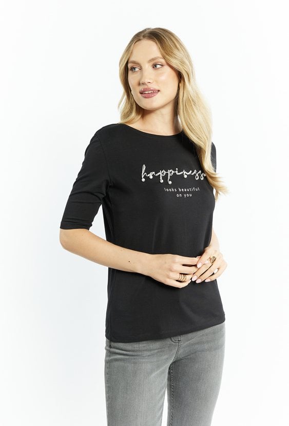 Bawełniany T-shirt damski