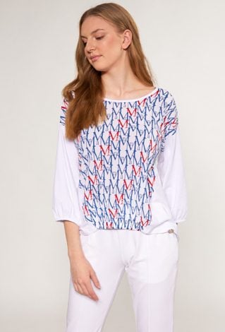 Bluzka z nadrukiem logo