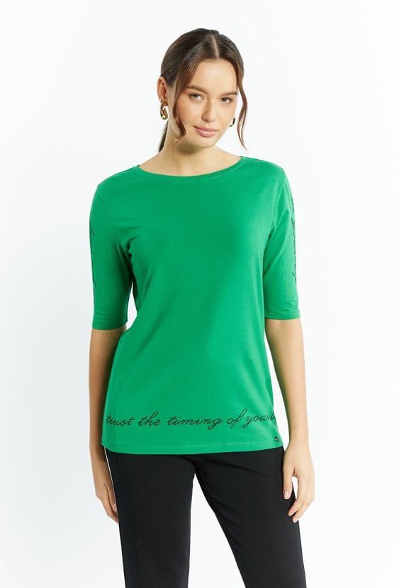 T-shirt damski z napisami