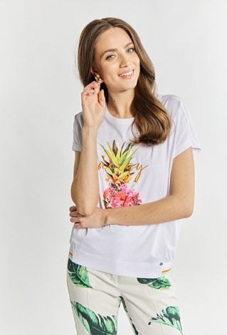 T-shirt damski z nadrukiem