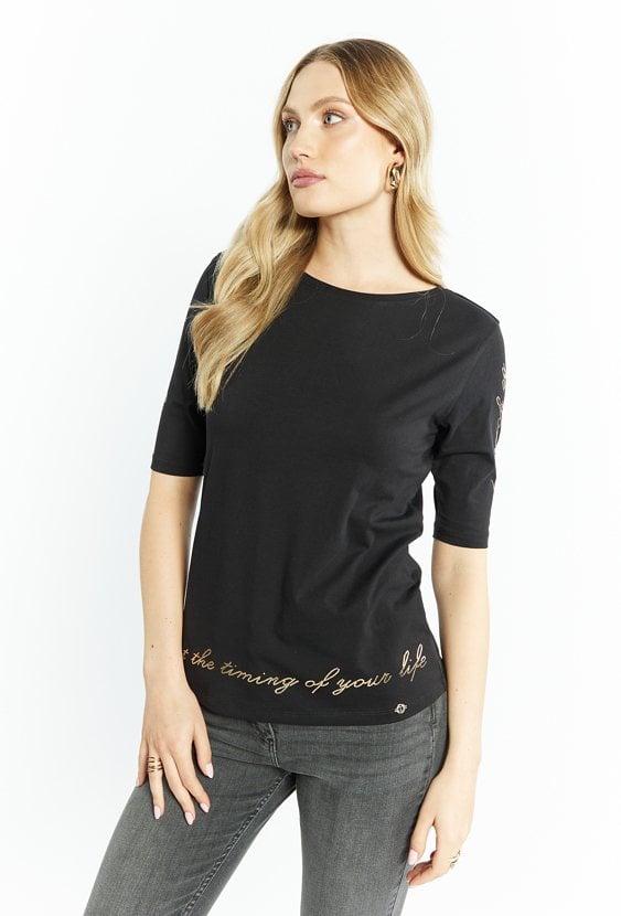 T-shirt damski z napisami
