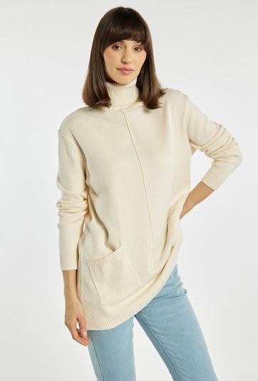 Sweter damski z golfem