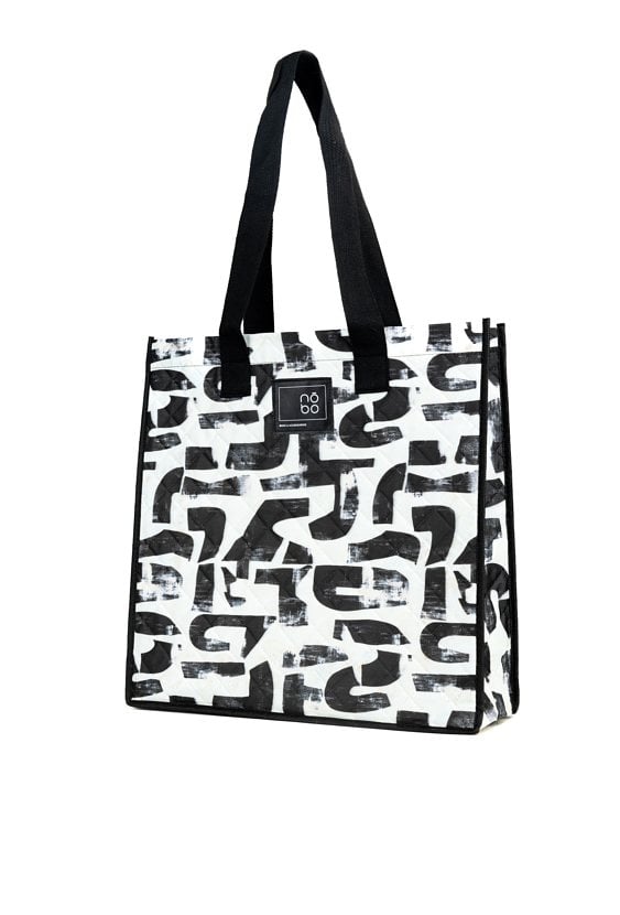 Duży shopper z wzorem