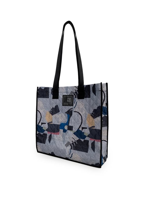 Duży shopper z wzorem