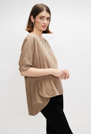 Bluzka ze ściągaczem