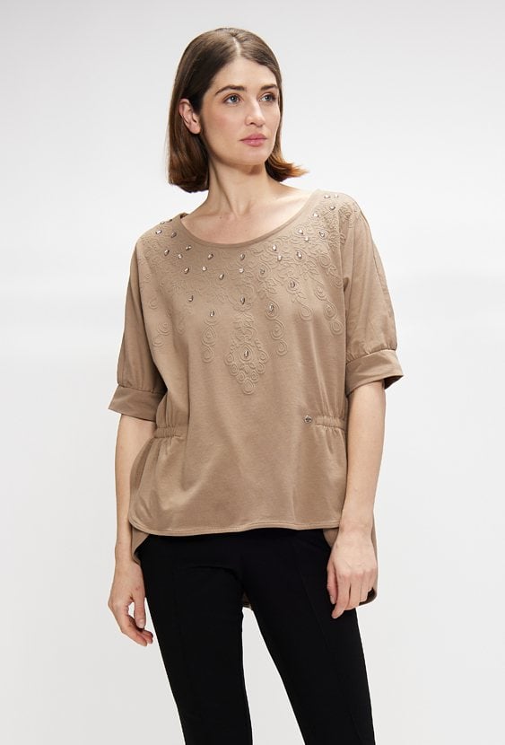 Bluzka ze ściągaczem