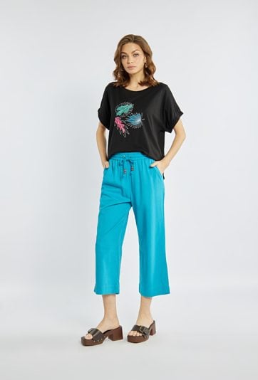 Spodnie w intensywnym kolorze