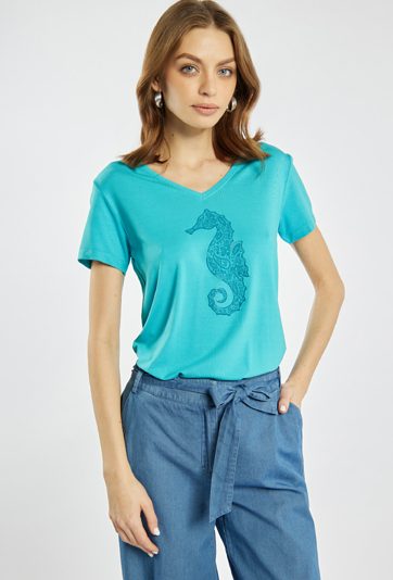 T-shirt idealny na lato