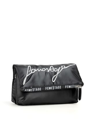 Tekstylna torba z klapą