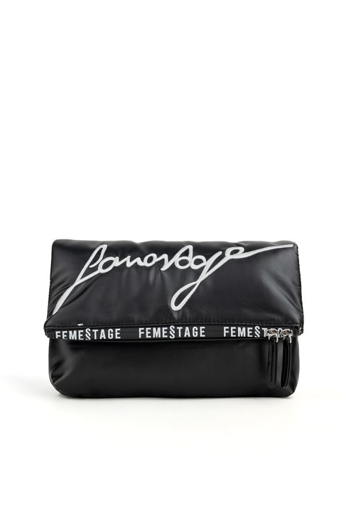 Tekstylna torba z klapą