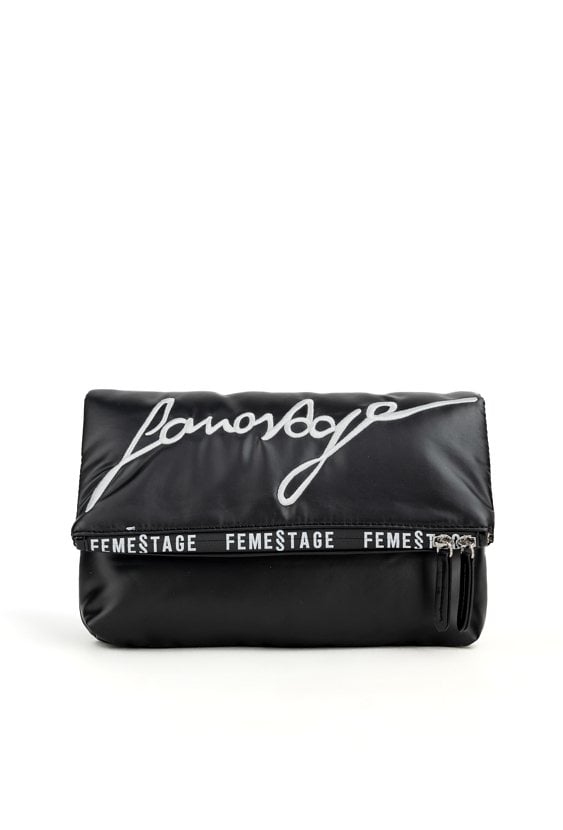 Tekstylna torba z klapą