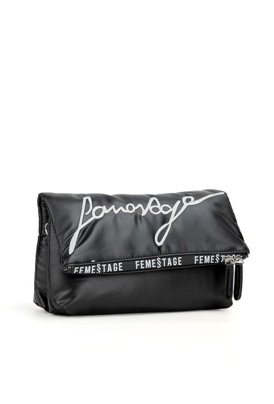 Tekstylna torba z klapą