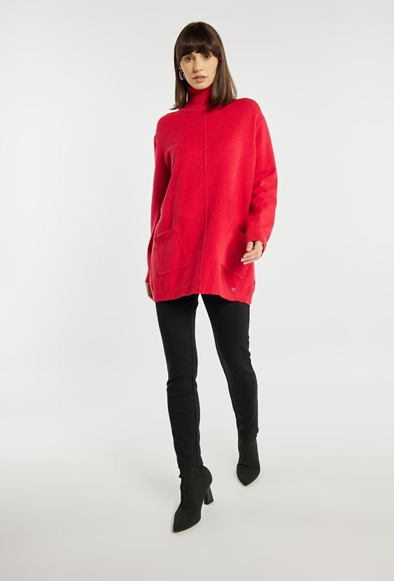 Sweter damski z golfem