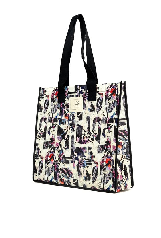 Duży shopper z wzorem