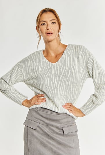 Bluzka damska z koralikami