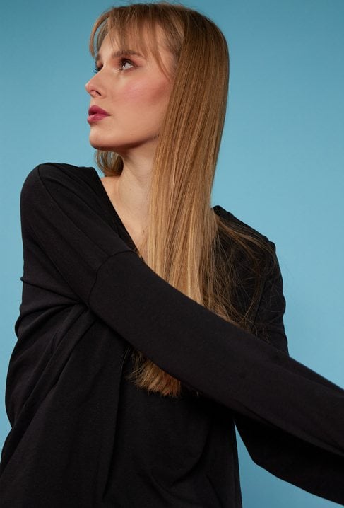 Bluzka z długim rękawem