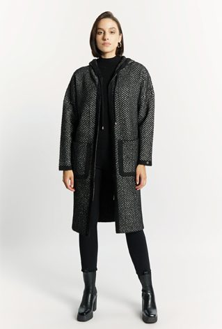 Damski sweter płaszczowy