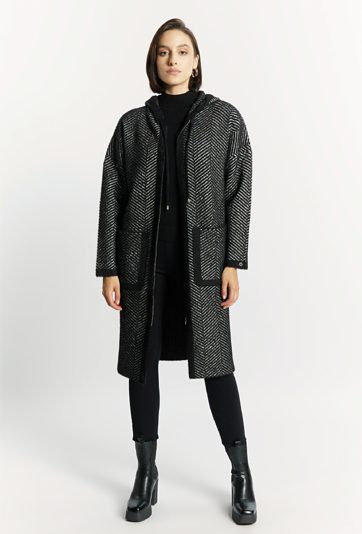 Damski sweter płaszczowy